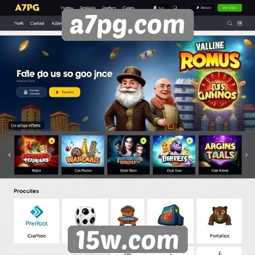 A7pg com oferece ampla variedade de jogos online